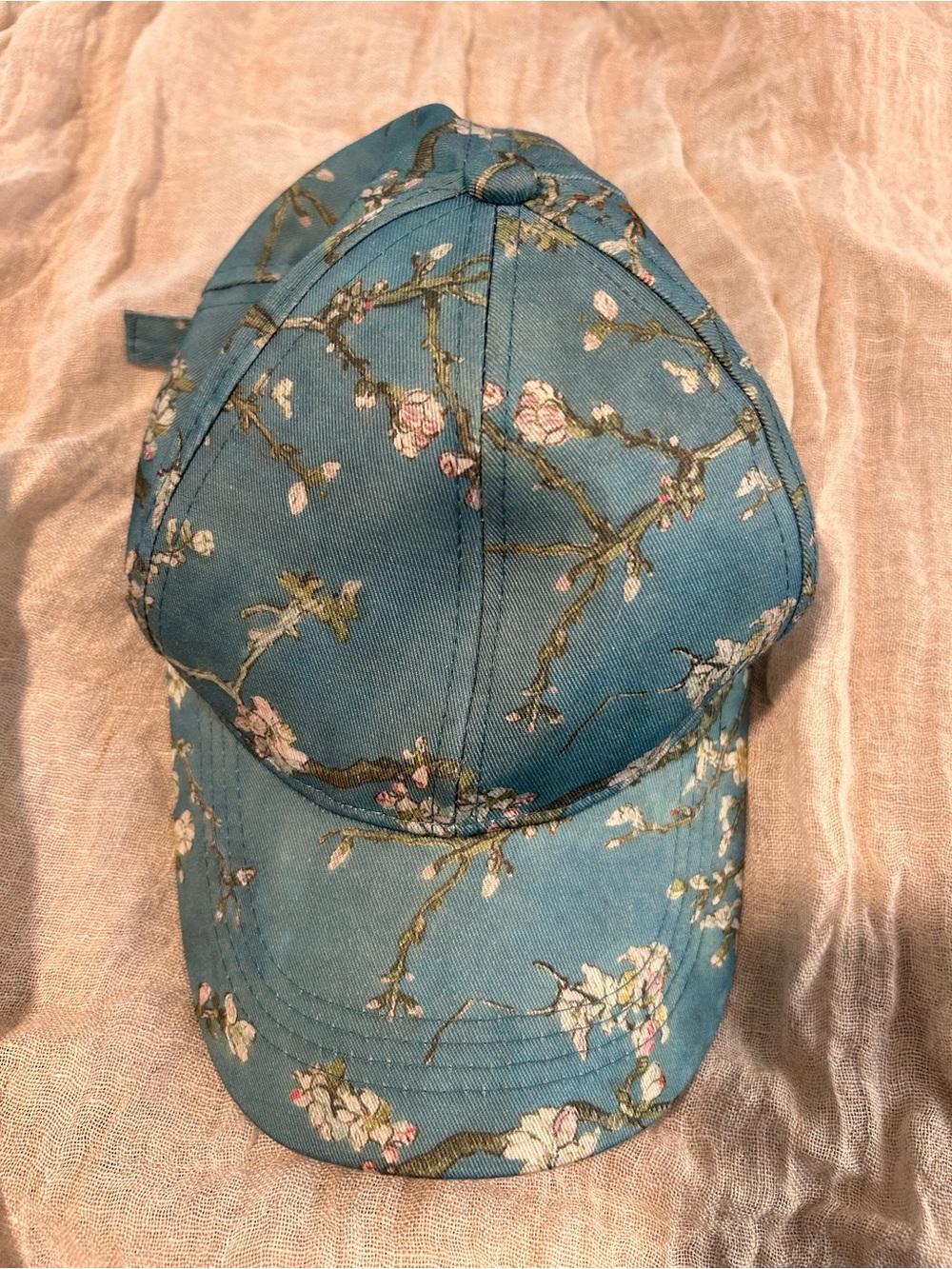 Van Gogh Almond Blossom Blue Baseball Cap